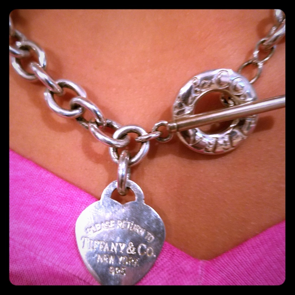 Tiffany "Please Return to" necklace